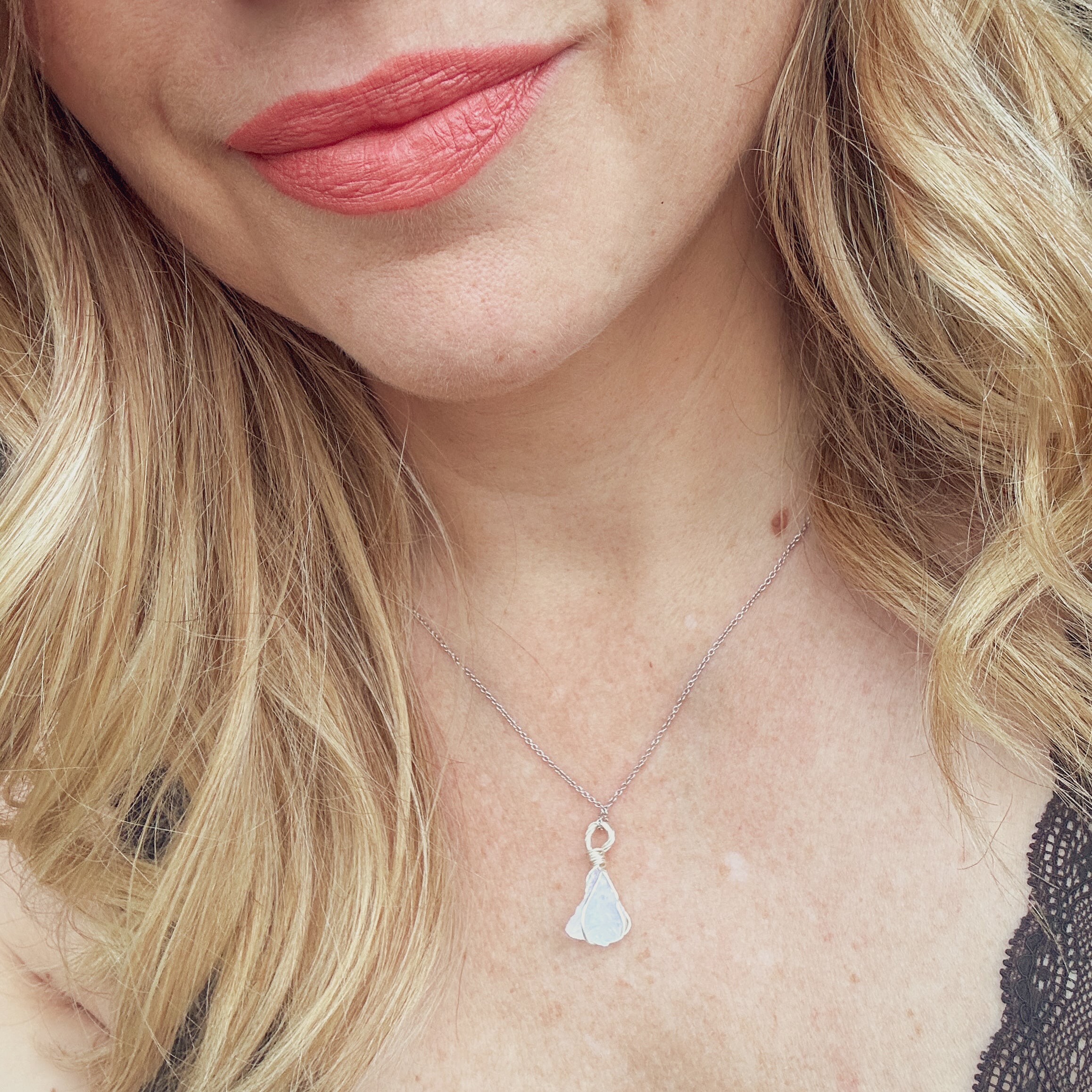 M / Mittlere Kettenanhänger Andarakristall