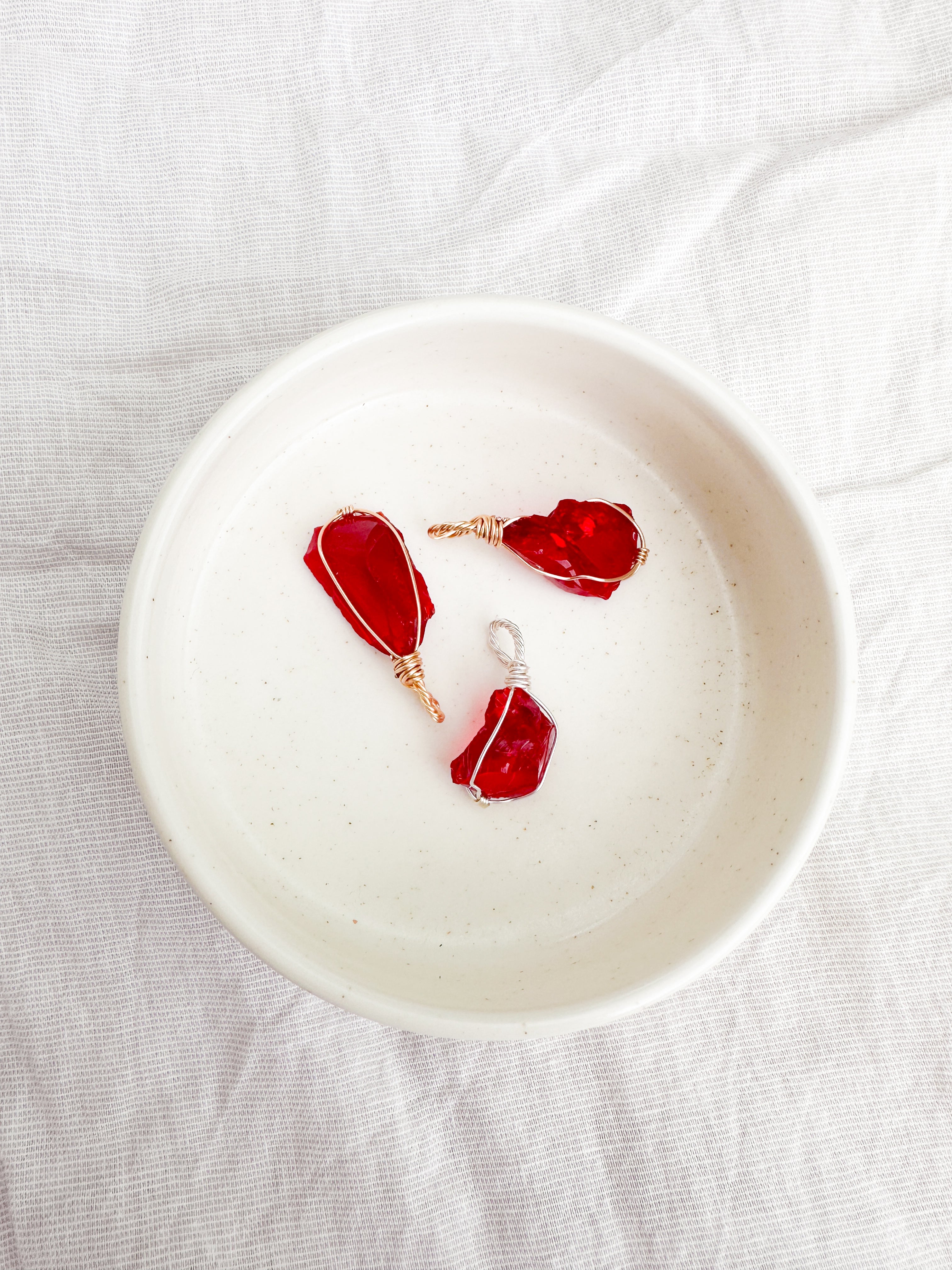 M / Mittlere Kettenanhänger Andarakristall