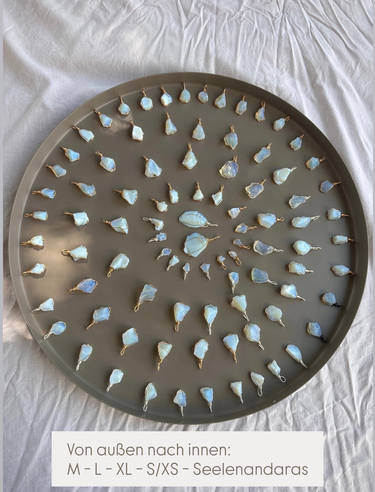 XS / kleiner Kettenanhänger Andarakristall