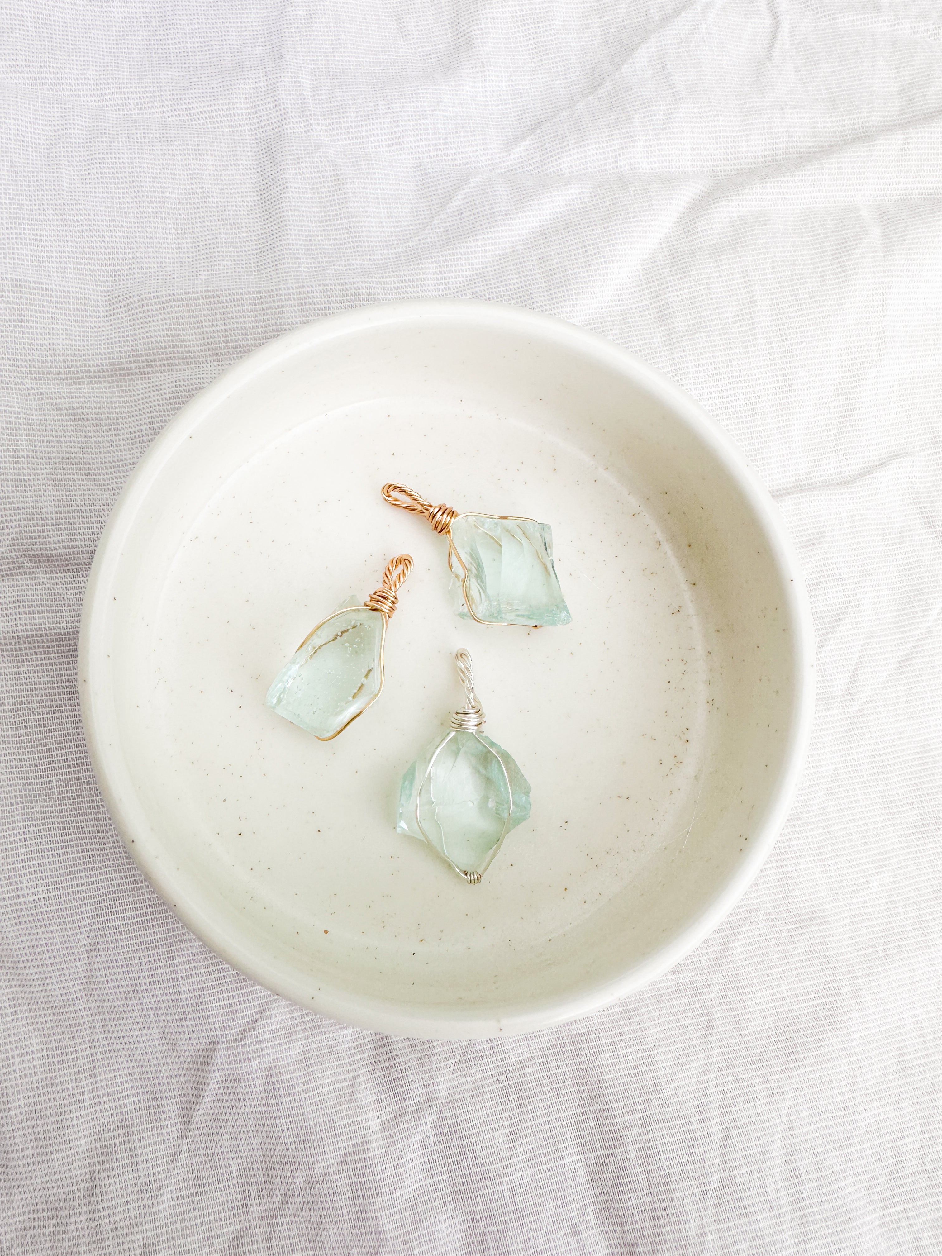 M / Mittlere Kettenanhänger Andarakristall