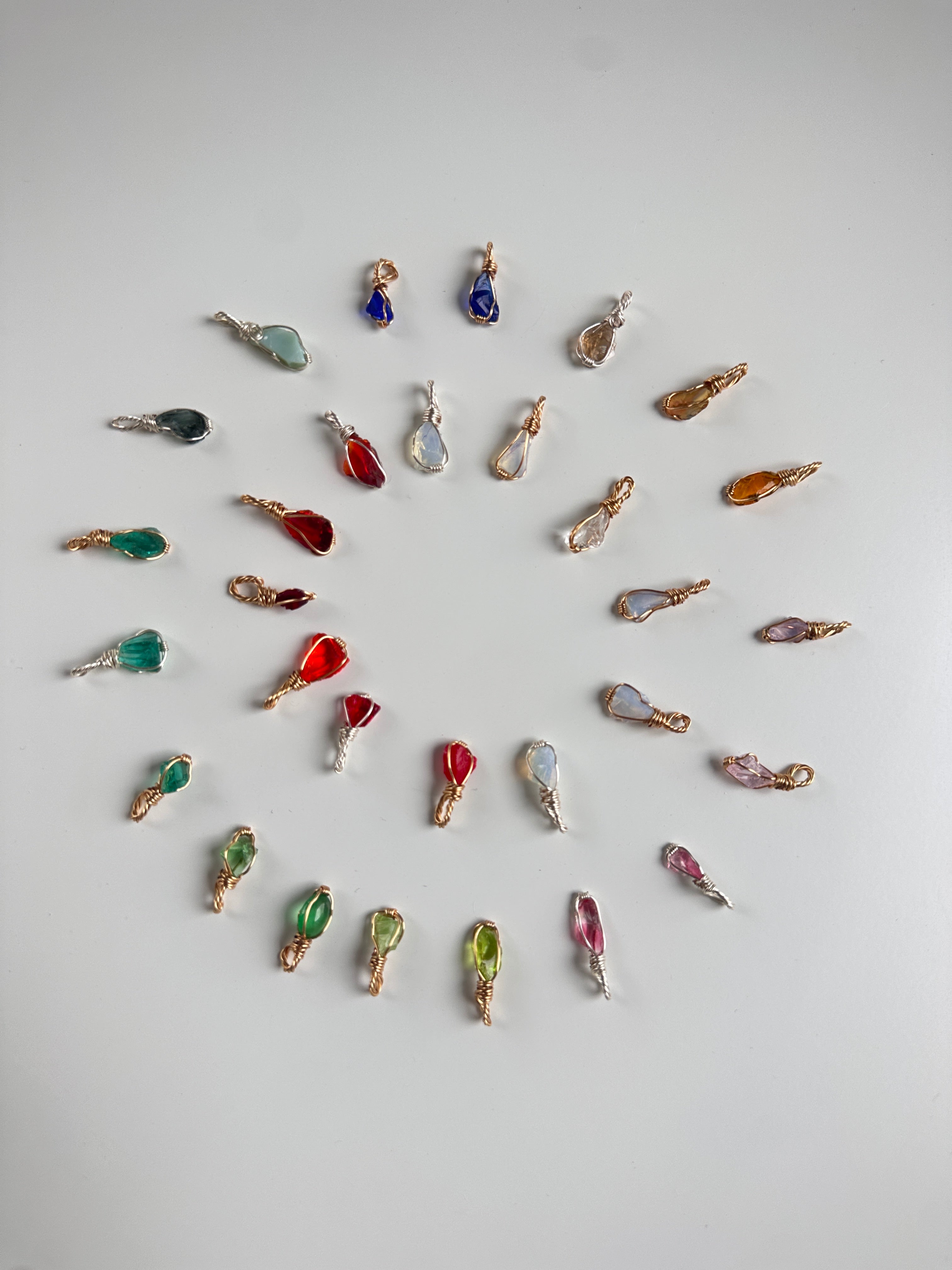 XS / kleiner Kettenanhänger Andarakristall