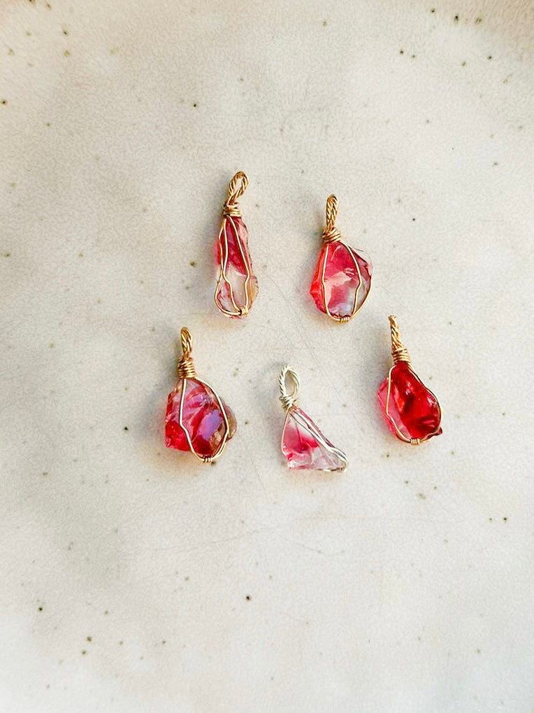 XS / kleiner Kettenanhänger Andarakristall