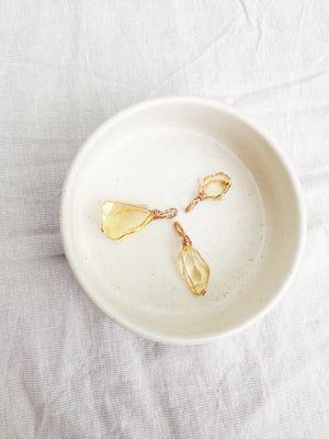 L / Großer Kettenanhänger Andarakristall