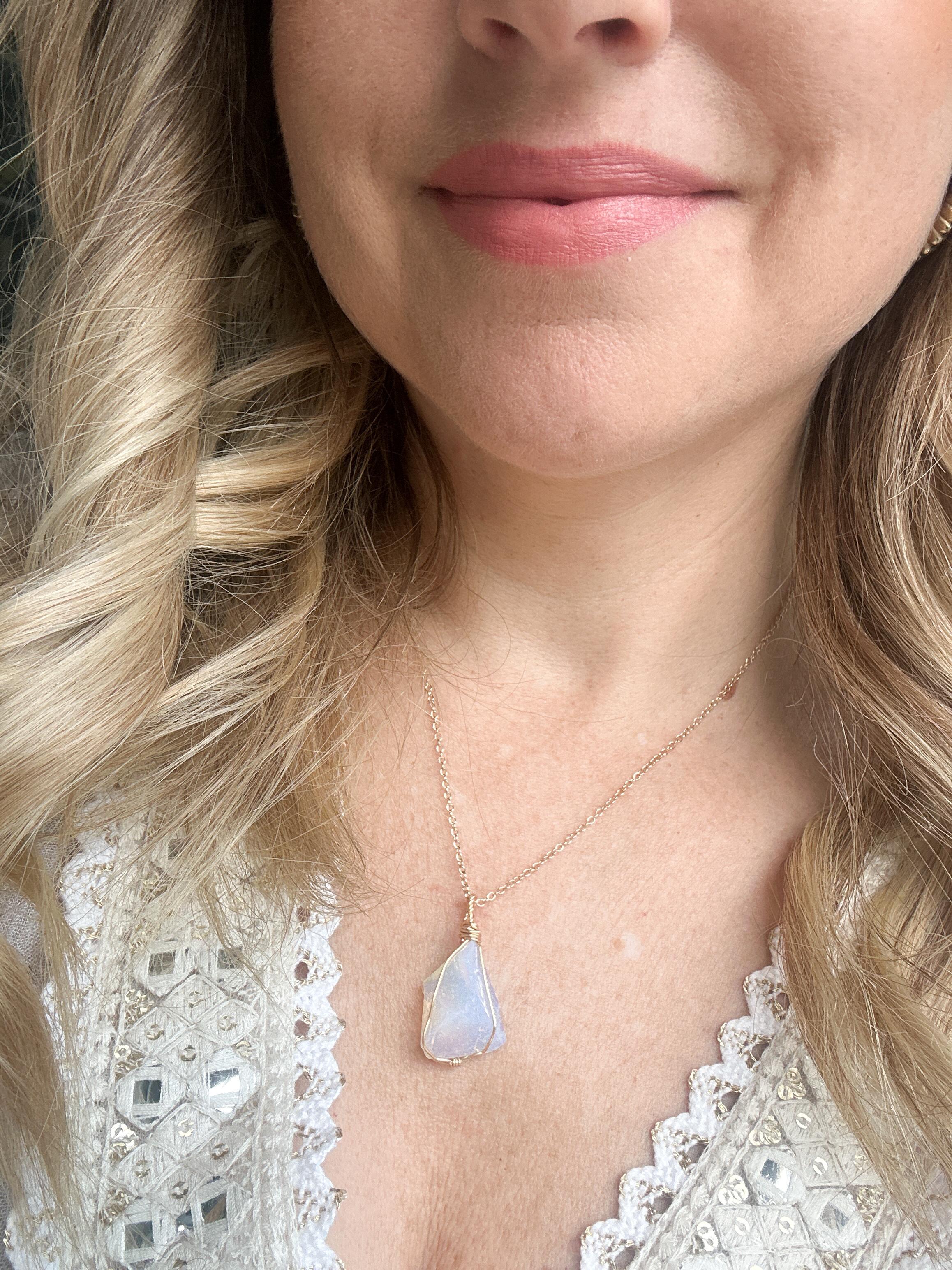 XL / Extra großer Kettenanhänger Andarakristall